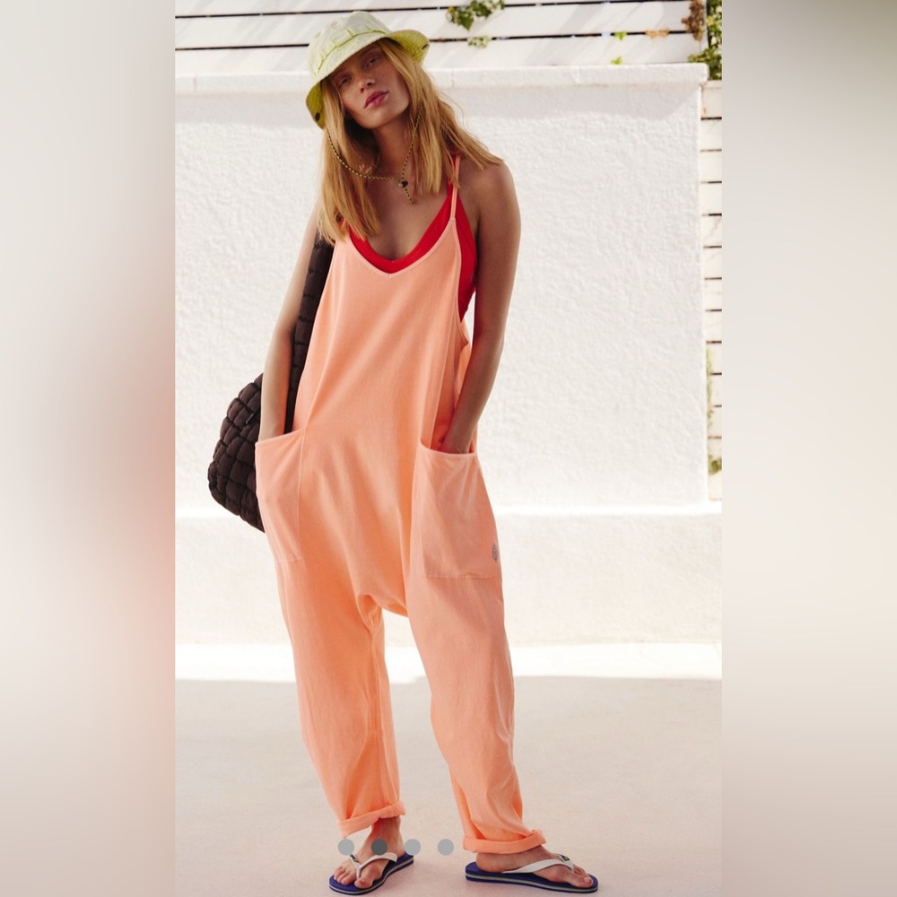 FP Movement hotshot neon peach  Jumpsuit Relaxed Fit Sleeveless